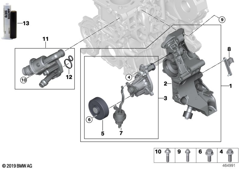 Genuine BMW 11518591893 G32 G16 G15 Vacumm Box (Inc. 730d, 114d & X5 30dX) | ML Performance UK Car Parts