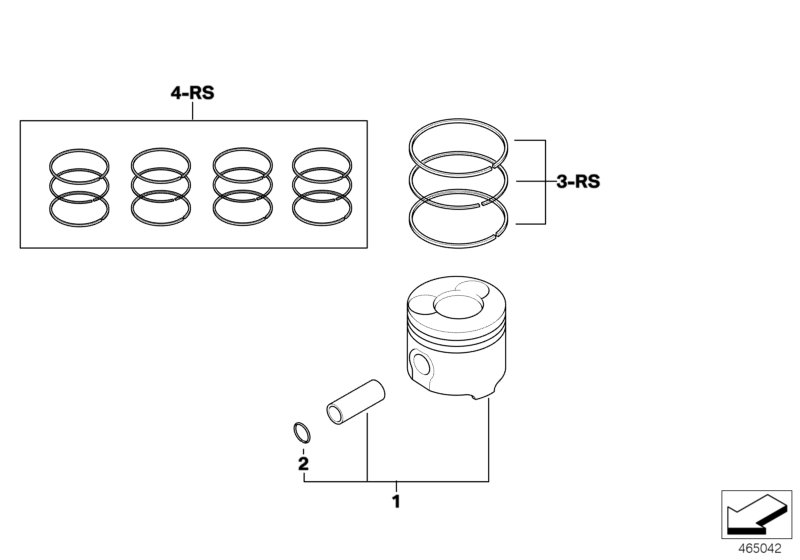 Genuine BMW 11257791024 R50 Snap Ring (Inc. One D) | ML Performance UK Car Parts