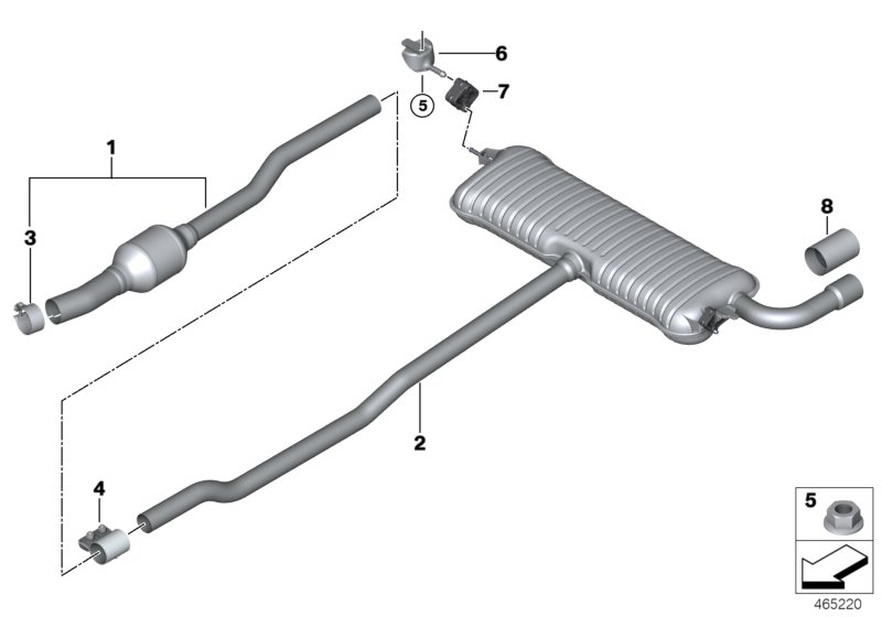 Genuine BMW 18307560777 E36 Clamping Bush D=50mm (Inc. X3 3.0si, 325ti & 318tds) | ML Performance UK Car Parts