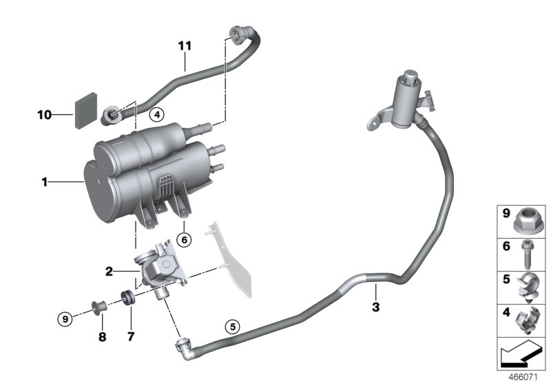 Genuine BMW 16137303949 F15 F30 G30 Insulation Valve (Inc. i3) | ML Performance UK Car Parts