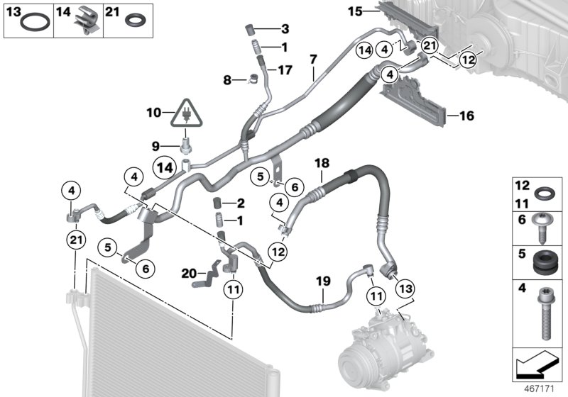 Genuine BMW 64539201925 F13 Suction Pipe Without Filler Neck (Inc. Alpina B7LX, 550iX & 750iX) | ML Performance UK Car Parts