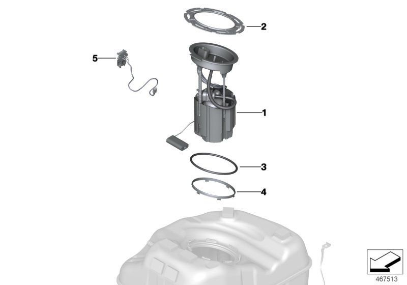 Genuine BMW 16117303939 G11 F45 Support Ring (Inc. 225xe, X3 30eX & 740eX) | ML Performance UK Car Parts