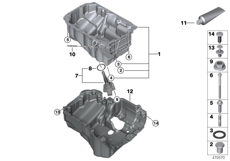 Genuine BMW 11148511645 F23 F22 F20 Cover, Acoustic (Inc. 318i, 116i & 418i) | ML Performance UK Car Parts