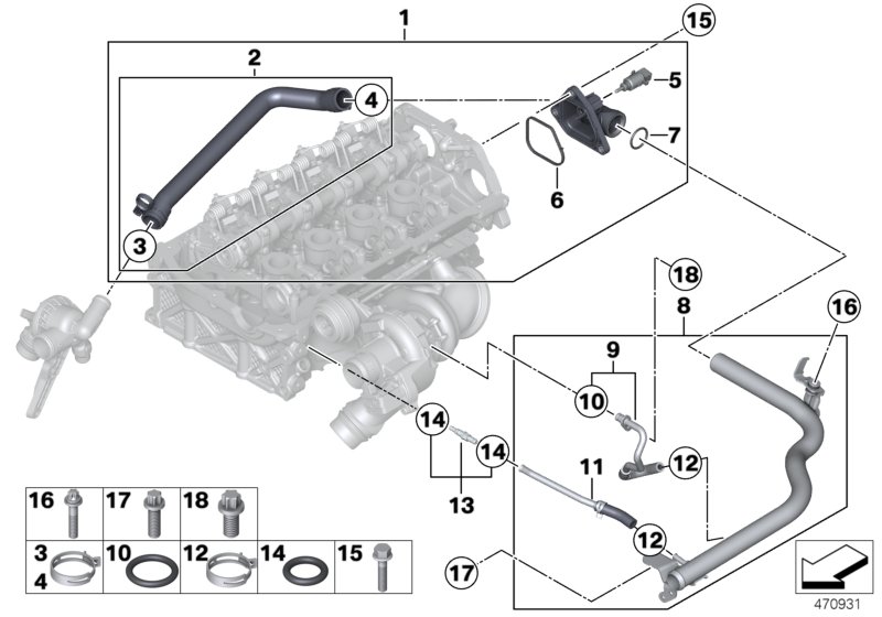 Genuine BMW 11537603223 F21 F20 F31 Profile-Gasket (Inc. 116i, 316i & 120i) | ML Performance UK Car Parts