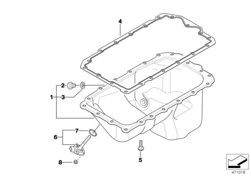 Genuine BMW 11137511224 E81 E92 E90 Profile-Gasket (Inc. 318Ci, 116i & 118i) | ML Performance UK Car Parts