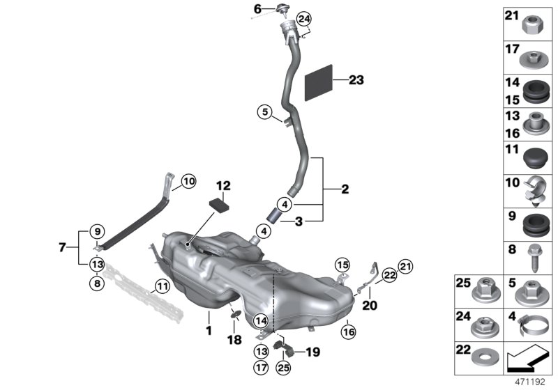 Genuine BMW Mini 16117350775 F30 Filler Cap (Inc. 330e) | ML Performance UK Car Parts