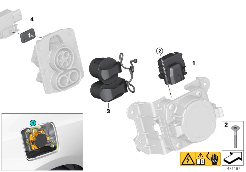 Genuine BMW 61139343122 Covering Cap (Inc. i3s) | ML Performance UK Car Parts