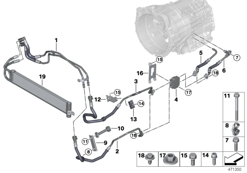 Genuine BMW 17227850363 F82 F83 Support (Inc. M2 Competition, M3 & M4 CS) | ML Performance UK Car Parts