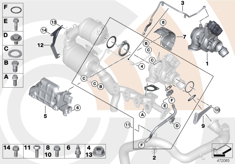 Genuine BMW 11428574007 Oil Pipe (Inc. Cooper D 1.6, One D & Cooper D ALL4 2.0) | ML Performance UK Car Parts