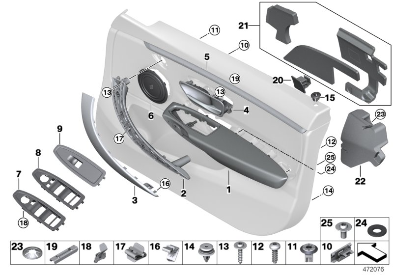 Genuine BMW 51417347683 F36 Armrest, Front Left VENETOBEIGE (Inc. 418i, 430d & 425d) | ML Performance UK Car Parts