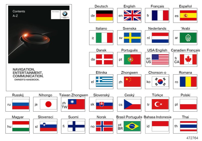 Genuine BMW 01402722494 F87 F15 F83 Owner'S Manual For Infotainment NL (Inc. 418i, 316d & 640i) | ML Performance UK Car Parts