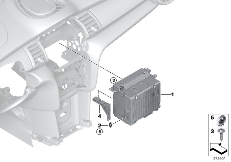 Genuine BMW Mini 65126842268 F55 F56 Headunit High 2 (Inc. Cooper, Cooper S & Cooper S ALL4) | ML Performance UK Car Parts