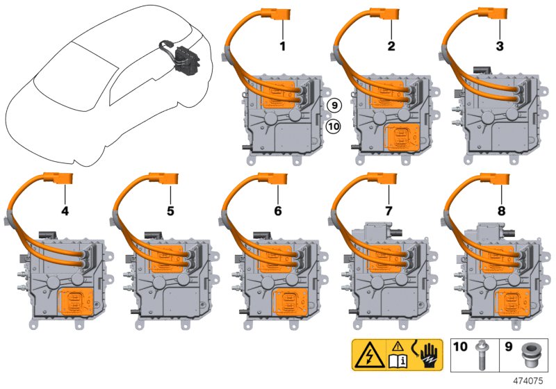 Genuine BMW 61449454889 Control Unit, Kle Convenience Charging ACDC 1PH (Inc. i3s 120Ah, i3s 94Ah & i3 94Ah) | ML Performance UK Car Parts