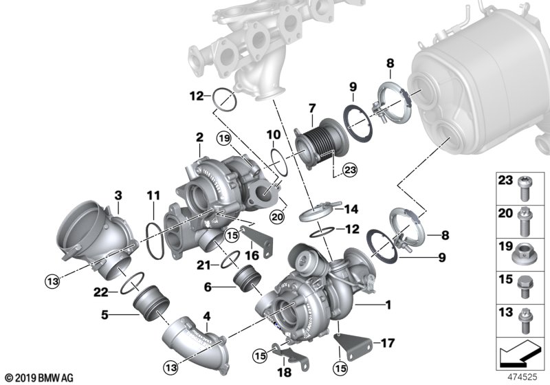 Genuine BMW 11658579197 G11 G06 G12 Support (Inc. X6 M50dX, X7 M50dX & X5 M50dX) | ML Performance UK Car Parts