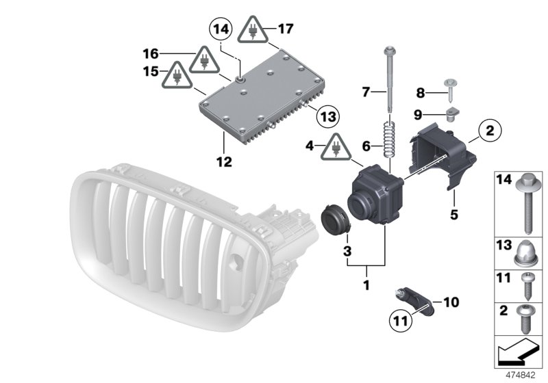 Genuine BMW 07147055085 F02 F16 Hex Bolt With Washer (Inc. 535dX) | ML Performance UK Car Parts