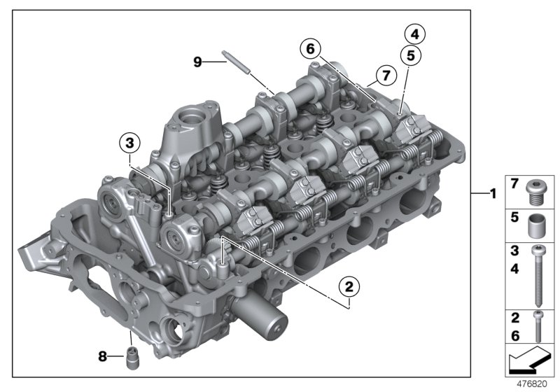 Genuine BMW 11127603917 G11 M G12 Fit Bolt M6X75 (Inc. X5 50iX 4.0, X5 M50iX & X7 M50iX) | ML Performance UK Car Parts