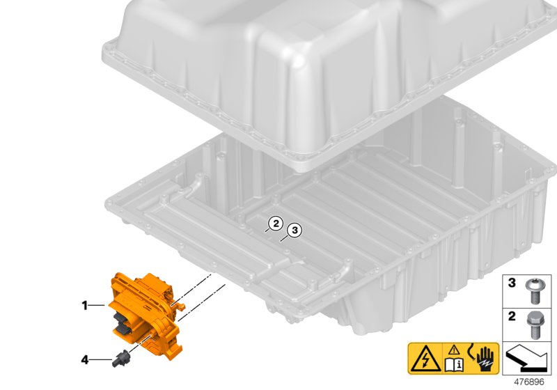 Genuine BMW Mini 07129907271 G21 G11 F15 Fillister Head Screw M4X10-8.8-ZNNIV (Inc. 330dX, 320i & 330d) | ML Performance UK Car Parts