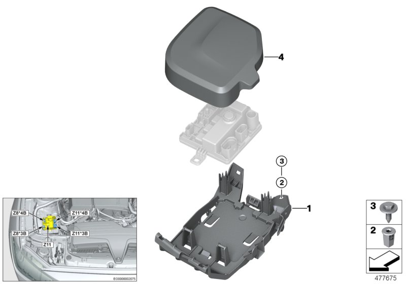 Genuine BMW 12528616569 F21 F20 Cover (Inc. 320i ed, 116i & 120i) | ML Performance UK Car Parts