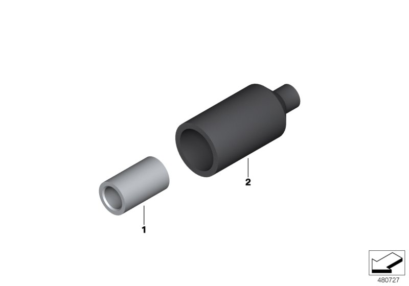 Genuine BMW 12521286004 G30 F16 Parallel Connector D= 4,5mm (Inc. X6 30dX, Alpina B7 & 640i) | ML Performance UK Car Parts