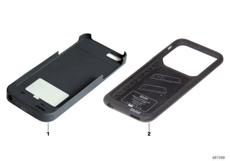 Genuine BMW 84212449609 F30 F32 Wireless Charging Cover IPHONE 6/6S (Inc. 214d, 330iX & X4 30dX) | ML Performance UK Car Parts