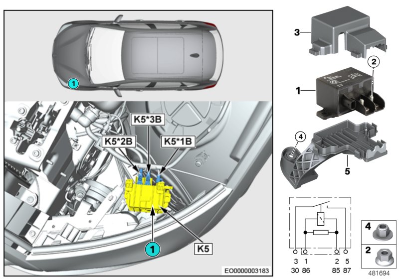 Genuine BMW 61132553330 F45 F46 F48 Cover (Inc. X1 20iX, X1 28i & X1 20i) | ML Performance UK Car Parts