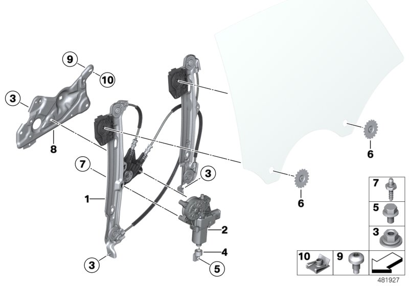 Genuine BMW 51717381922 Mounting Strut Right Rear (Inc. 435dX, 435iX & 430iX) | ML Performance UK Car Parts