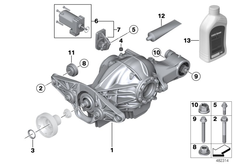 Genuine BMW 33117847684 F12 F06 F13 Additional Weight (Inc. M5 & M6) | ML Performance UK Car Parts