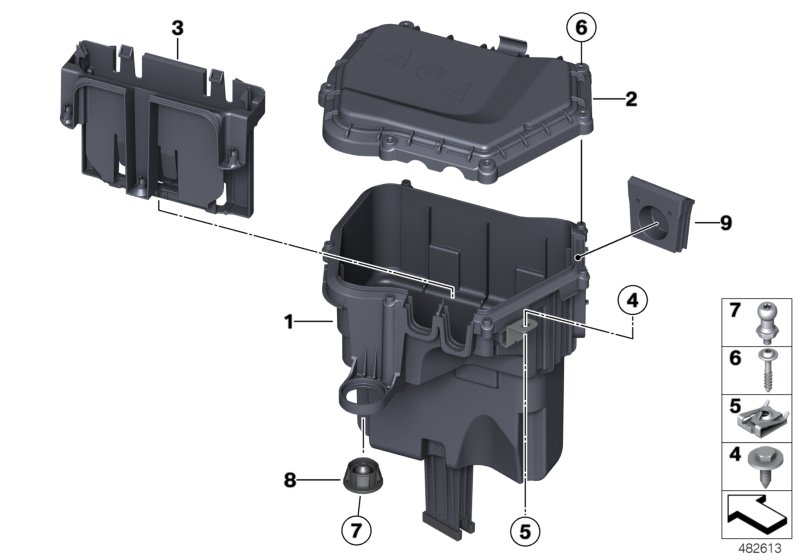 Genuine BMW 11147807516 F25 F26 E71 Rubber Mounting (Inc. X3 28dX, X6 35dX & X4 30dX) | ML Performance UK Car Parts