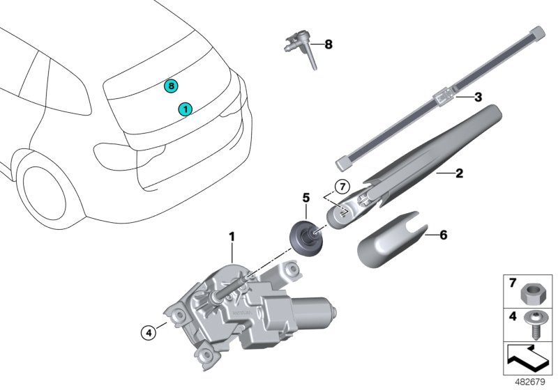 Genuine BMW 61627442099 G05 Cap (Inc. X5) | ML Performance UK Car Parts