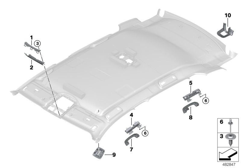 Genuine BMW 51447428734 Bracket Front Right (Inc. X3) | ML Performance UK Car Parts