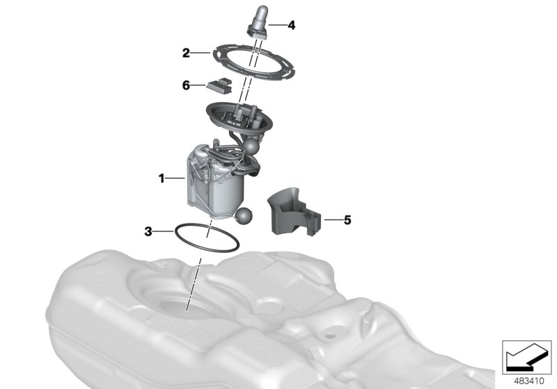 Genuine BMW 16117214884 G01 G02 Supply Module (Inc. X4) | ML Performance UK Car Parts