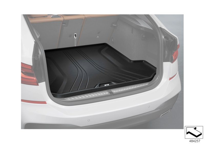 Genuine BMW 51472414224 F90 G30 Fitted Luggage Compartment Mat SW (Inc. 520i 1.6, 520i & 520d) | ML Performance UK Car Parts