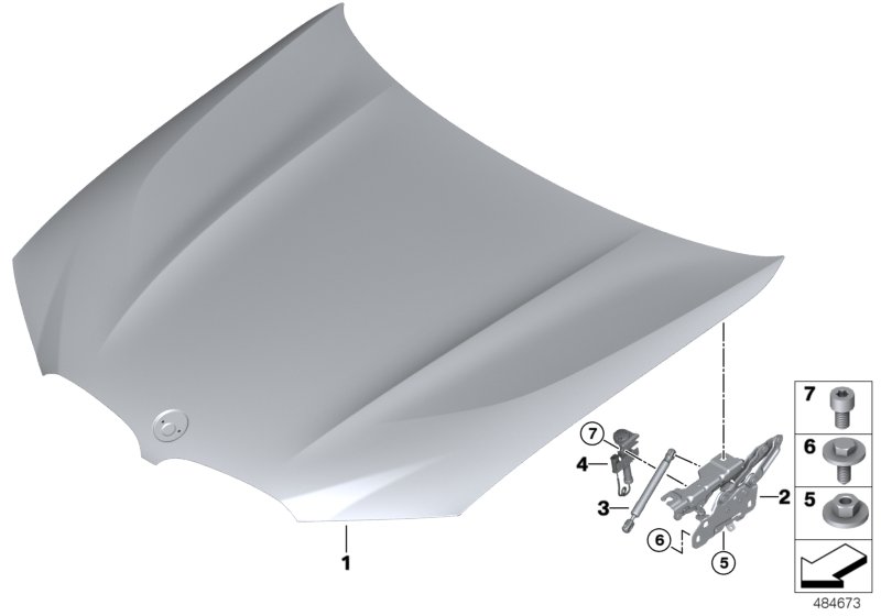 Genuine BMW 51237397496 G02 G01 Actor, Right (Inc. X3) | ML Performance UK Car Parts