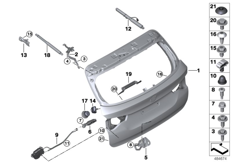 Genuine BMW 51247416450 Travel Stop (Inc. X3) | ML Performance UK Car Parts