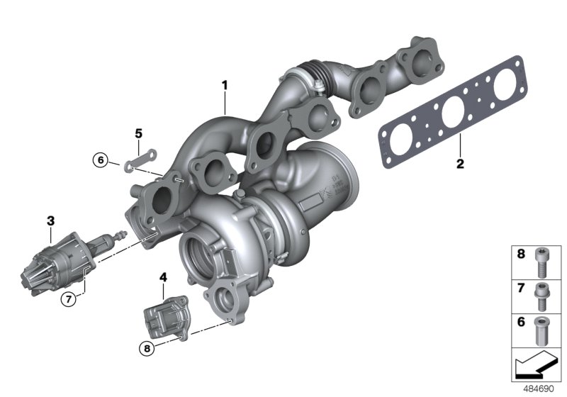 Genuine BMW 11658681990 G12 RR11 RR31 Exch. Turbo Charger ZYL. 7-12 (Inc. M760LiX, Cullinan Black Badge & Phantom EWB) | ML Performance UK Car Parts