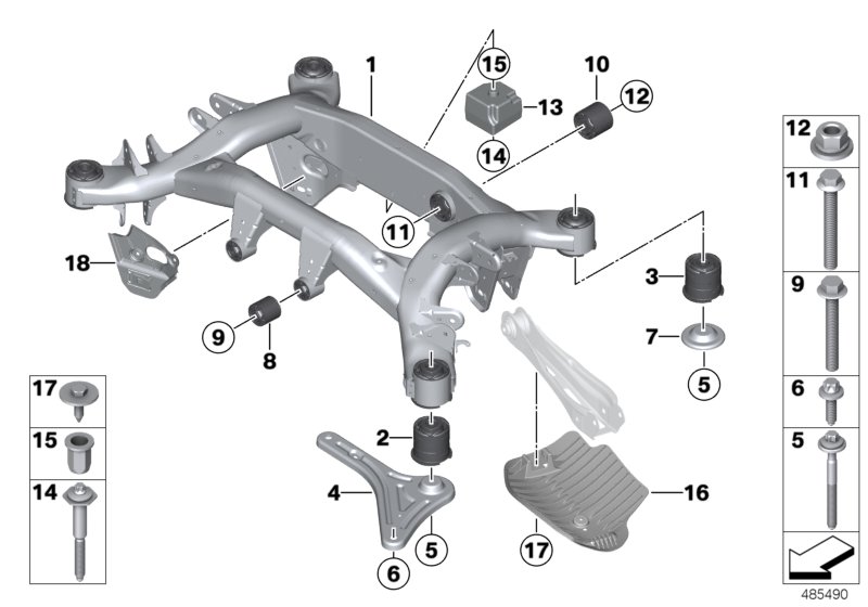 Genuine BMW 33306886648 G02 Stone-Chip Guard Right Rear (Inc. X3) | ML Performance UK Car Parts