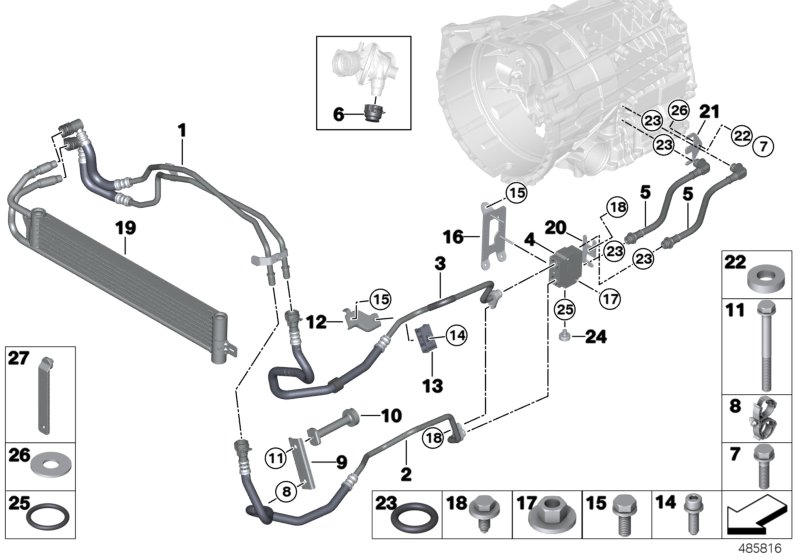 Genuine BMW 83318417329 Tools GEARBOX THERMO. (Inc. M235i Racing & M4 GT4) | ML Performance UK Car Parts