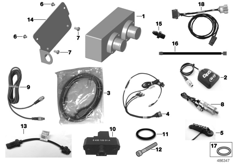 Genuine BMW 81308327249 Gps-Receiver Module GPS EVO5 (Inc. M235i Racing) | ML Performance UK Car Parts