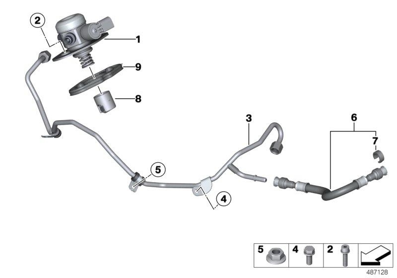 Genuine BMW 13518604232 High-Pressure Pump (Inc. M6, 750iX & 750Li) | ML Performance UK Car Parts