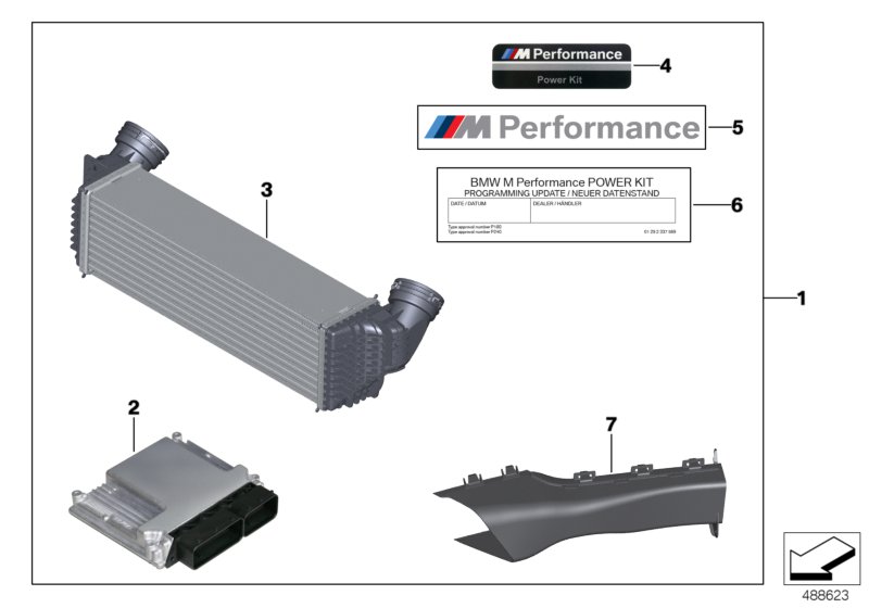 Genuine BMW 11122409357 F26 Power Kit M PERFORMANCE (Inc. X4 20dX) | ML Performance UK Car Parts