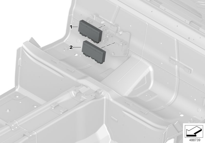 Genuine BMW 61359481411 I15 Convertible Top Module SLAVE (Inc. i8) | ML Performance UK Car Parts