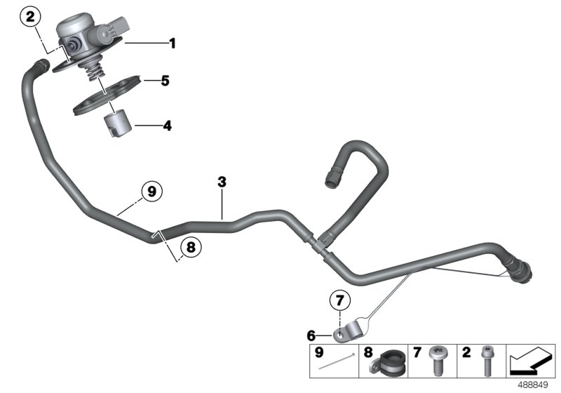 Genuine BMW 11518423393 Clamp 20X20-W4 (Inc. M6 GT3) | ML Performance UK Car Parts