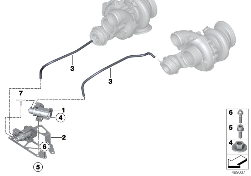 Genuine BMW 11658430164 T-Connector STEEL (Inc. M6 GT3) | ML Performance UK Car Parts