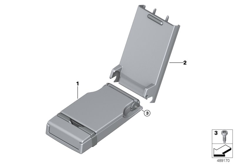 Genuine BMW 52209483014 G16 Center Arm Rest, Leather TARTUFO (Inc. M850iX, 840iX & 840dX) | ML Performance UK Car Parts