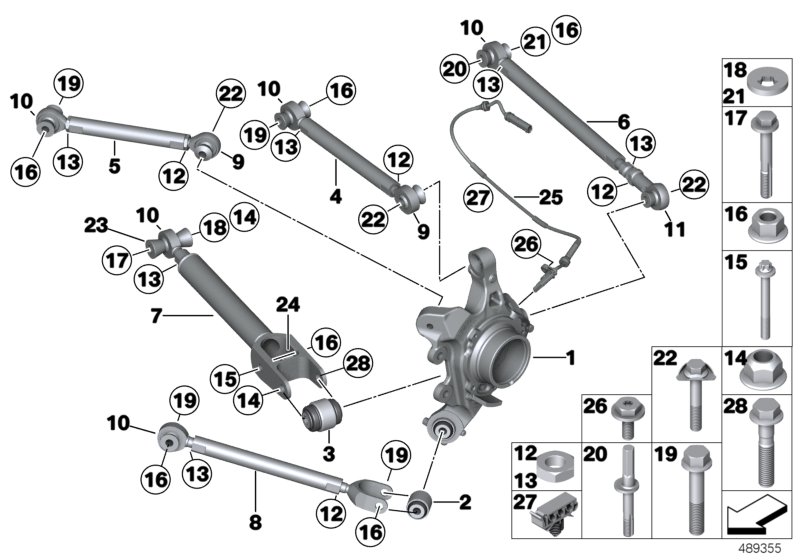 Genuine BMW 33308417250 Trailing Arm SPEC 2016 (Inc. M235i Racing) | ML Performance UK Car Parts