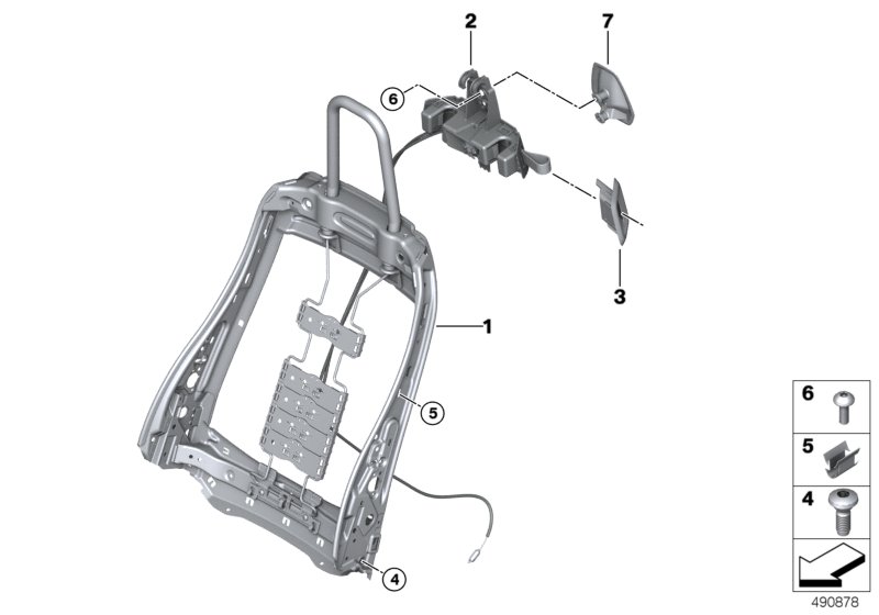 Genuine BMW 52107455541 Cover, Release Left (Inc. i8) | ML Performance UK Car Parts