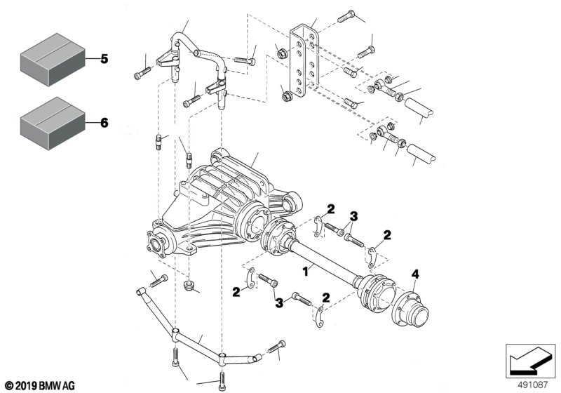 Genuine BMW 33412484793 Drive Flange VI-107 '95 (Inc. E36 320i) | ML Performance UK Car Parts