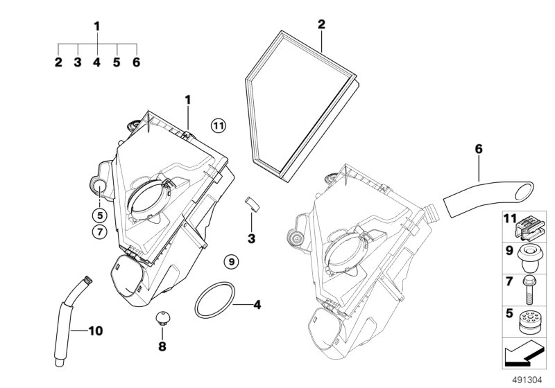 Genuine BMW 61139123604 RR5 Plug-In Connection Bracket (Inc. Phantom, Ghost EWB & Cullinan) | ML Performance UK Car Parts