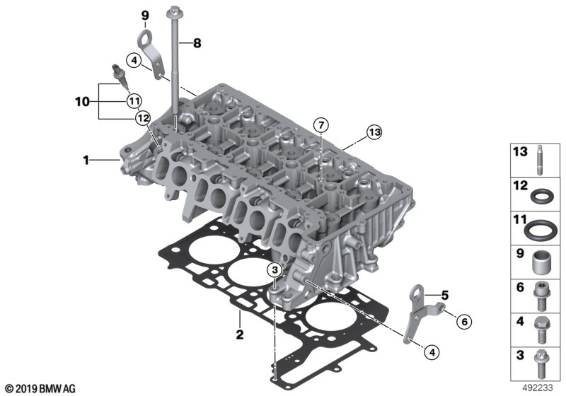 Genuine BMW 11128575651 G16 G12 Loop (Inc. 318d, 730LdX & X6 30dX) | ML Performance UK Car Parts