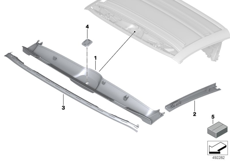 Genuine BMW 54349498365 I15 Frame Rail For Front Brace (Inc. i8) | ML Performance UK Car Parts